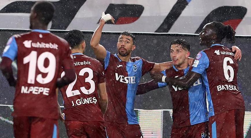 Trabzonspor, Fatih Karagümrük karşısında gol oldu yağdı Farklı galibiyet