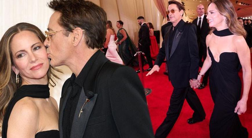 Robert Downey Jr.ın Oscar romantizmi Bu bizim düğün gecemiz gibi