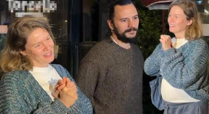 Burcu Biricikin eşi Emre Yetkin sempatik gebelik sendromuna yakalandı