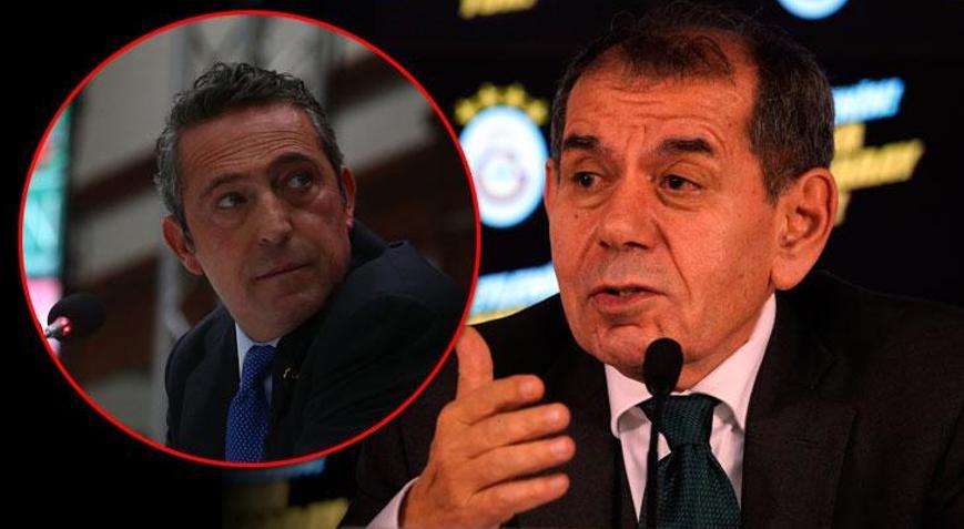 Galatasaraydan Fenerbahçe Başkanı Ali Koçun açıklamalarına sert yanıt Utanarak izledik