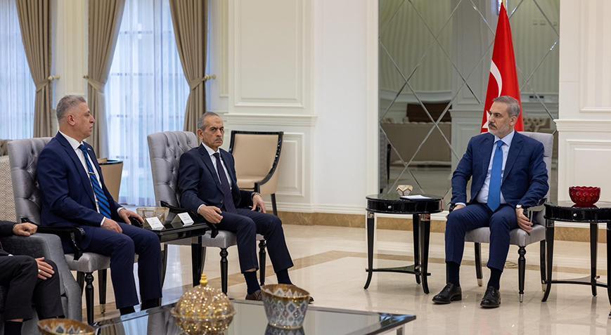 Bakan Fidanın Iraktaki temasları devam ediyor