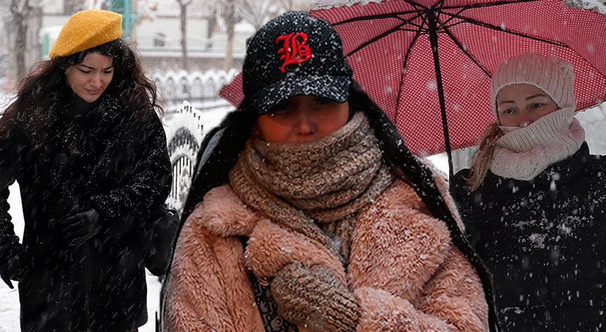 Son dakika... Meteorolojiden yeni uyarı Yarın 10 kentte alarm verildi  Mart bitmeden kar geliyor