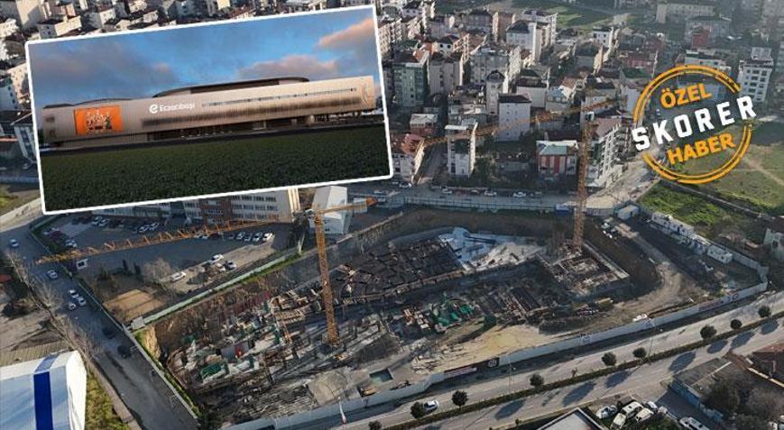 Eczacıbaşı kulübün yeni salonu yükseliyor
