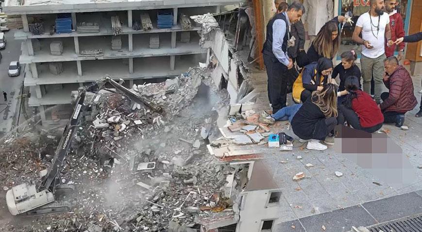 Geçen yıl bir kişi hayatını kaybetmişti Avcılar’da yıkım sırasında korkutan an