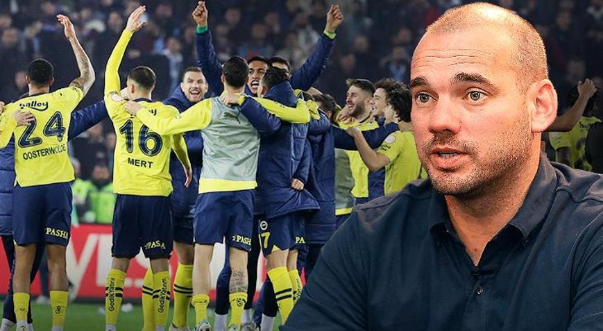 Wesley Sneijder: Sahanın ortasında sevinemezsin