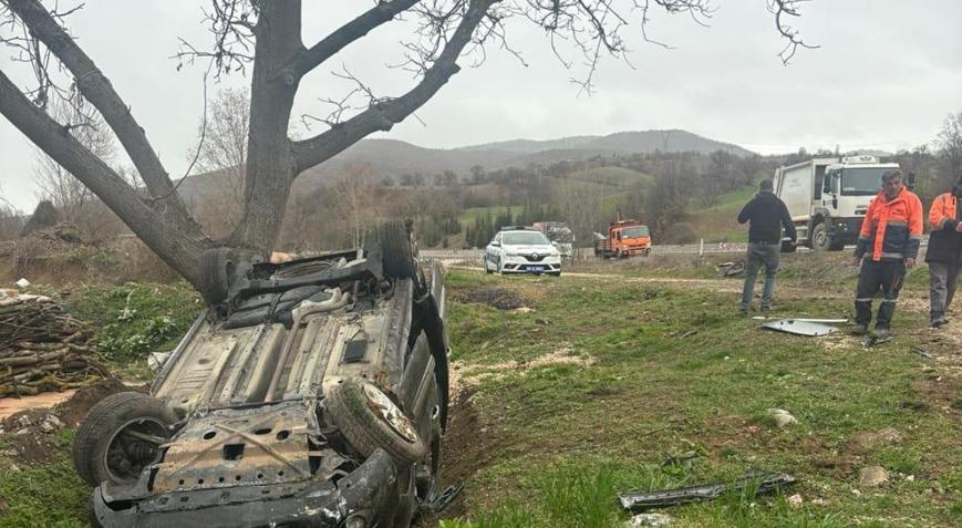 Amasyada Kaza: 2 yaralı