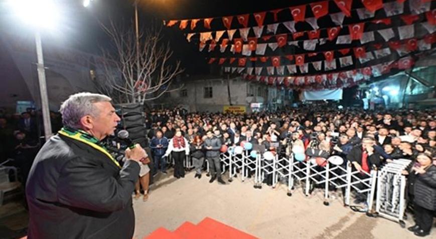 Mansur Yavaş: Önümüzdeki dönem son olacak Arkamızdan güzel konuşturacağız