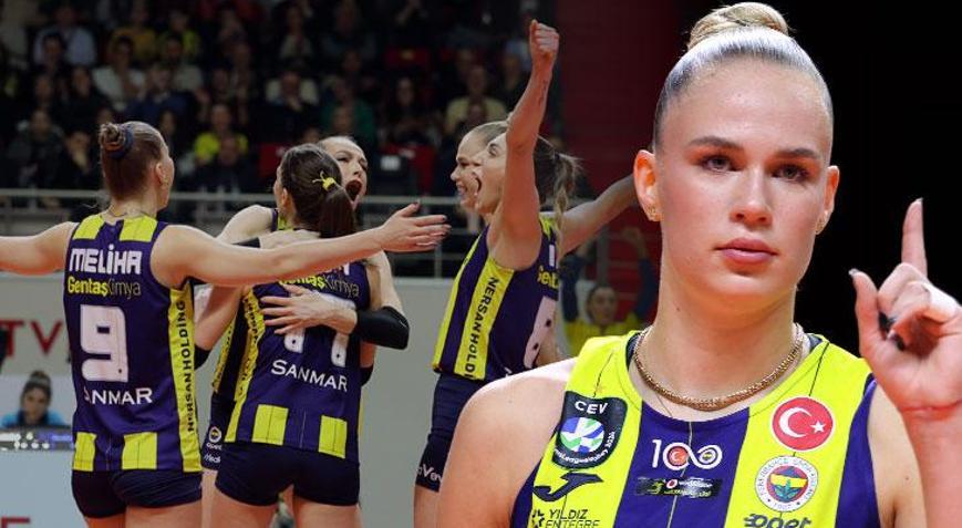 Fenerbahçede Arina Fedorovtseva fırtınası Tijana Boskovicin performansı yetmedi