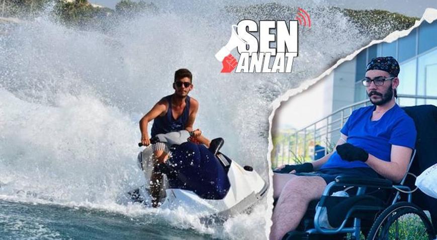 Aldığı motor 1 saniyede hayatını değiştirdi İnsan, tuvaletini yapmayı bile özlüyor