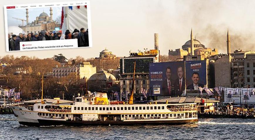 Yerel seçimler dünya medyasında... Türkiyenin geleceği Boğazda belli olacak