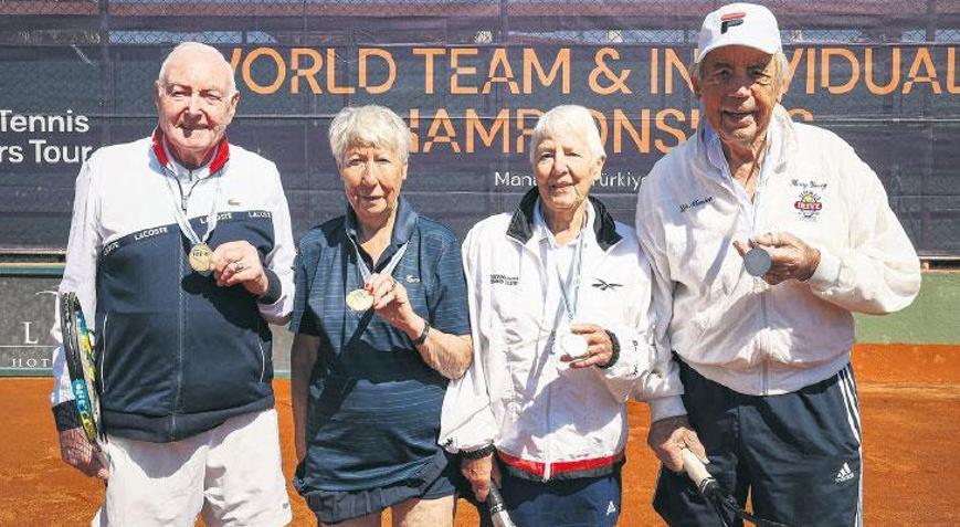 100 yaşında tenisin zirvesinde