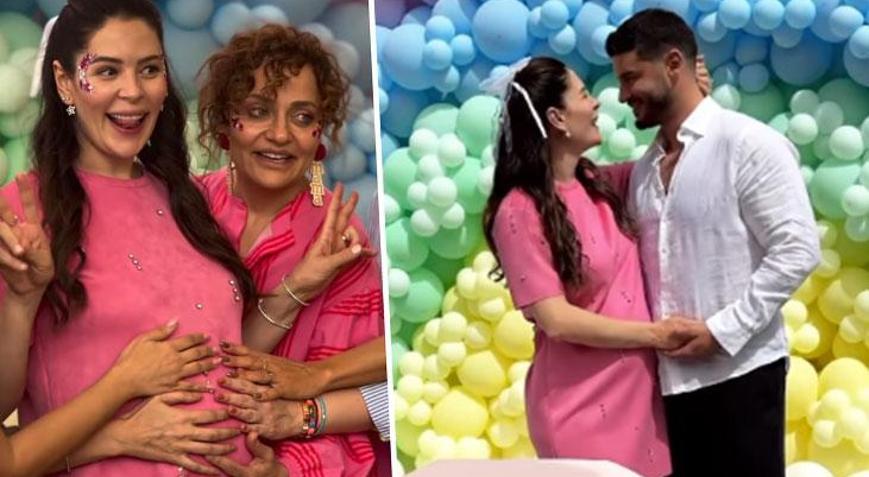 Yıldız Çağrı Atiksoydan hem doğum günü, hem baby shower partisi Ömrümüz bir olsun