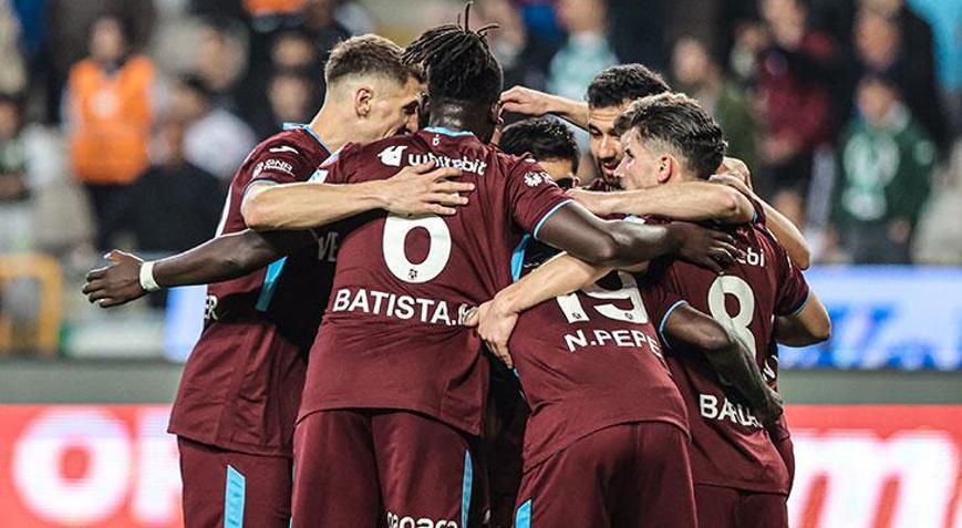Trabzonspor, deplasmanda Konyasporu mağlup etti