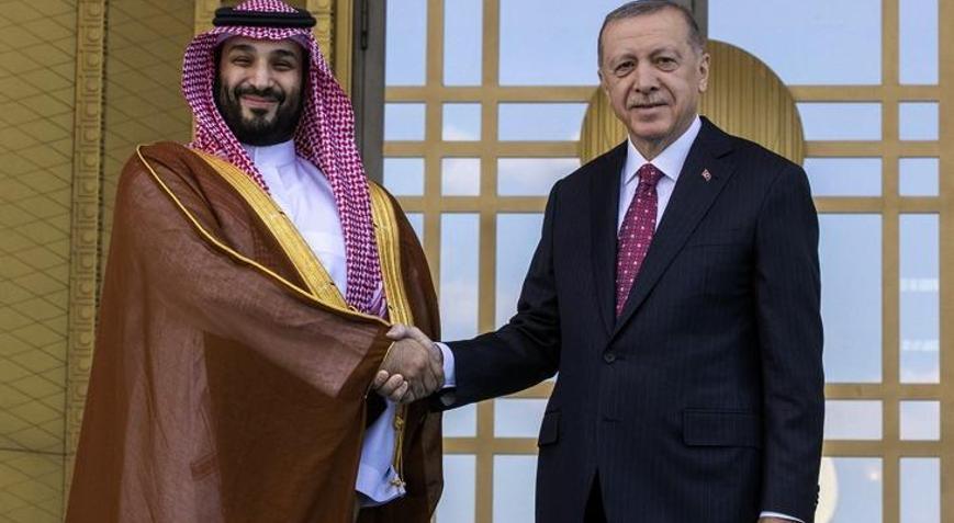 Erdoğan ile Veliaht Prens Selman görüştü İşte masadaki konular...