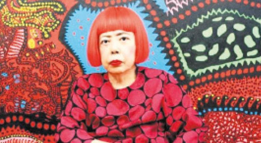 En çok satan çağdaş  sanatçı Yayoi Kusama