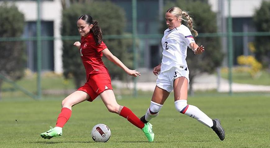 U16 Kız Milli Futbol Takımı, ABDye mağlup oldu