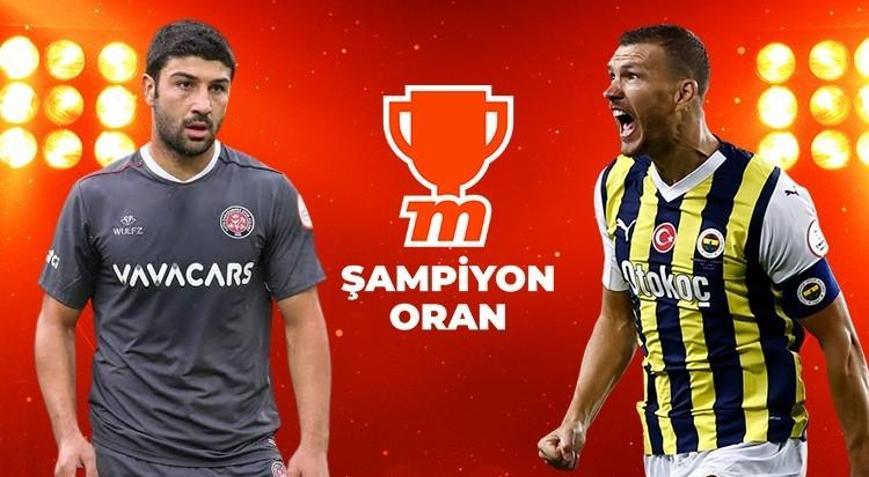 Fatih Karagümrük-Fenerbahçe maçı Tek Maç, Canlı Bahis, Canlı Sohbet seçenekleriyle Mislide