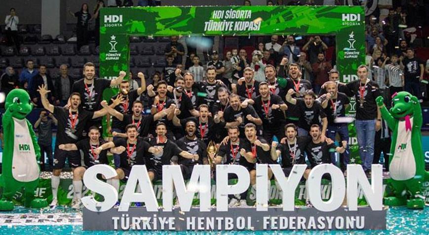 Hentbolda Türkiye Kupası Beşiktaşın