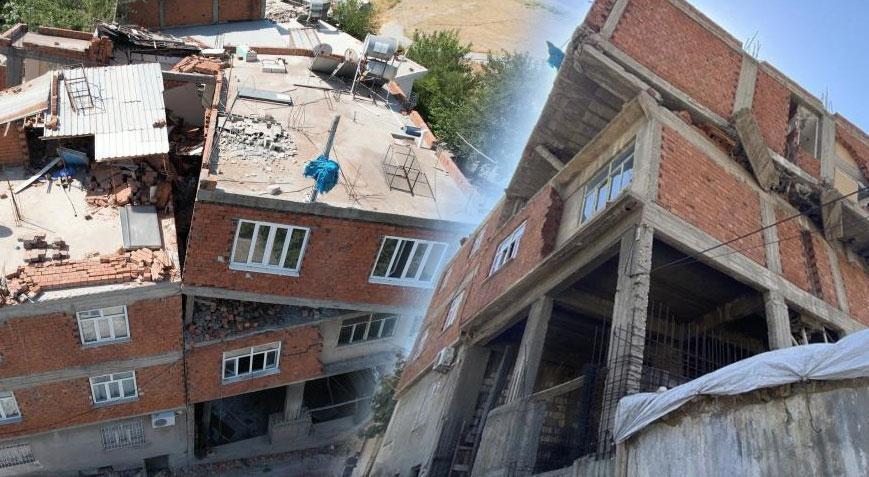 6 Şubat depreminde ekseni kaymıştı İşte o binanın son durumu