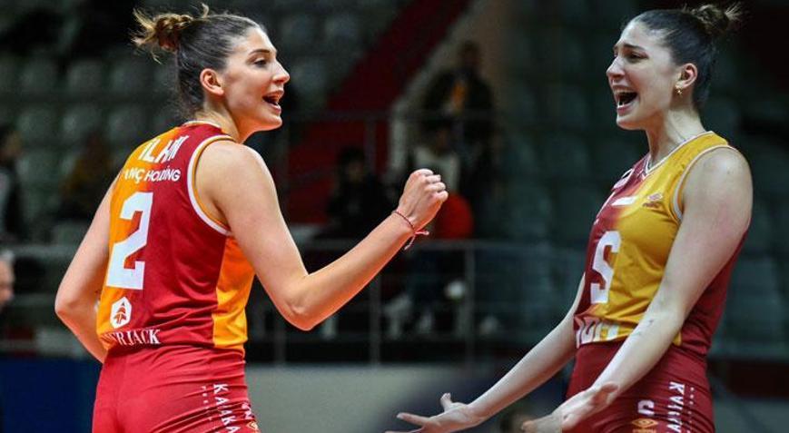 Galatasarayda İlkin Aydın Sultanlar Ligi tarihine geçti