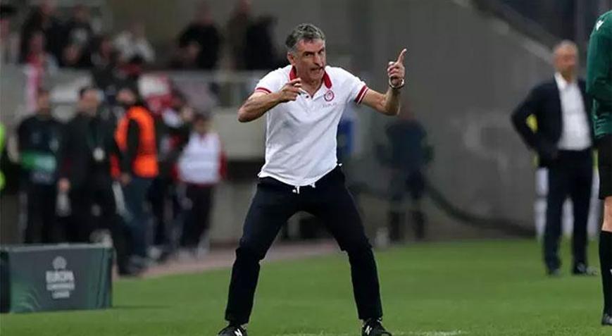 Olympiakos, Fenerbahçe maçı öncesi iddialı Mendilibar meydan okudu: Kazanmak için gideceğiz