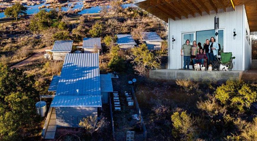 8 arkadaşın hayali gerçek oldu Kendilerine köy kurdular, değeri 1 milyon lira