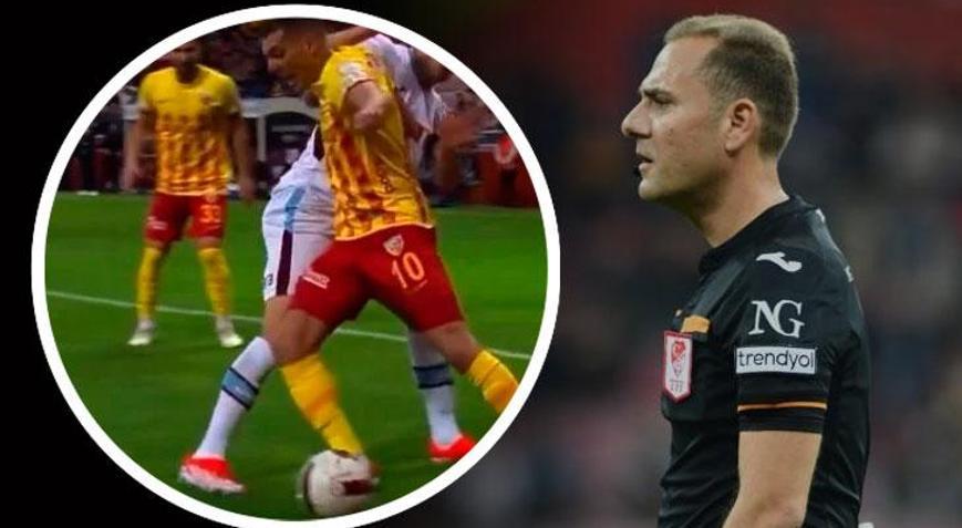 Kayserispor - Trabzonspor maçına yabancı VAR damga vurdu 1 gol ve 1 penaltı iptali