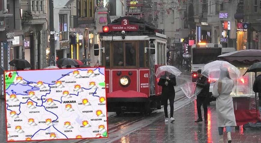 Yağışlar devam edecek mi İl il hava son durum paylaşıldı, salı gününe işaret edildi
