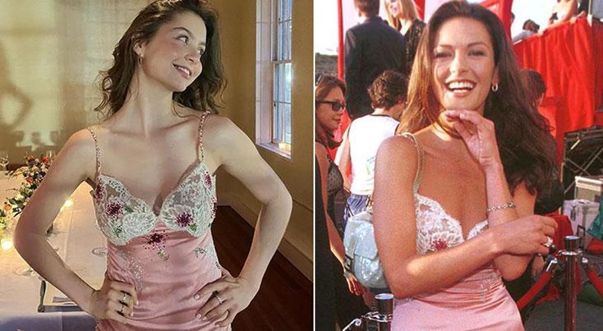 Carys Dougles annesi Catherine Zeta-Jones'un 25 yıl önceki