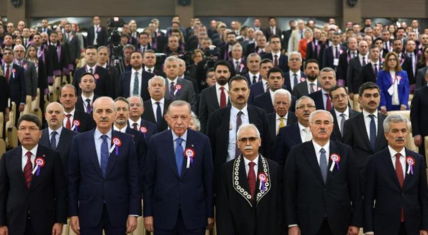 Cumhurbaşkanı Erdoğan, Anayasa Mahkemesinin 62. Kuruluş Yıl Dönümü Töreni’ne katıldı