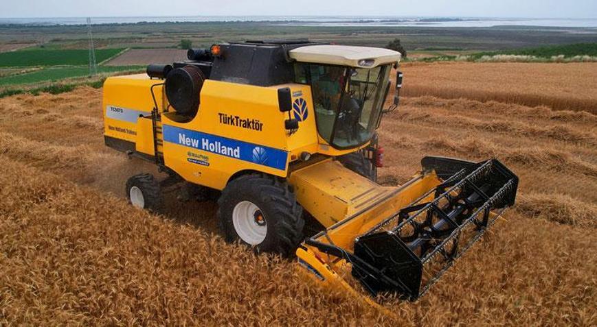 Buğday hasadı başladı