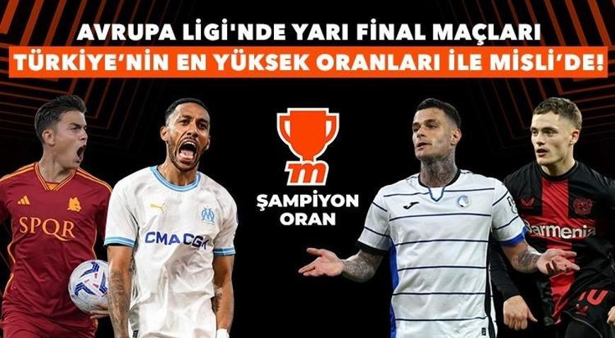 Avrupa Liginde Türkiyenin en yüksek oranları Mislide