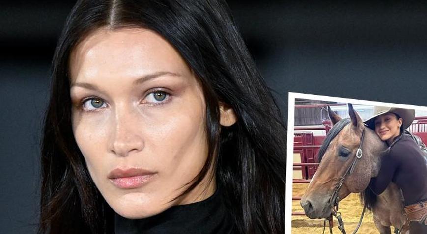 Aşkı bulunca modelliği bırakma kararı aldı Bella Hadid, sevgilisinin yanına gitti