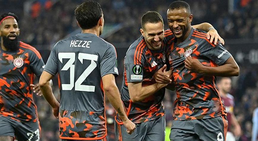 Olympiakos, Aston Villa deplasmanında galip