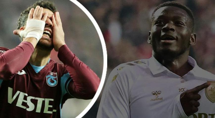 Trabzonspor kaybetti Samsunspor düşme hattıyla arayı açtı