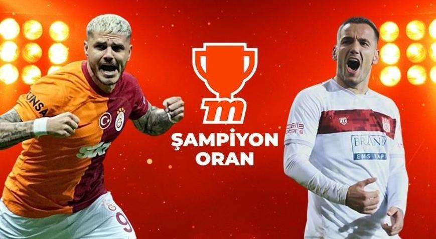 Galatasaray-Sivasspor maçının heyecanını Misli’ye özel Şampiyon Oran ile yaşayın