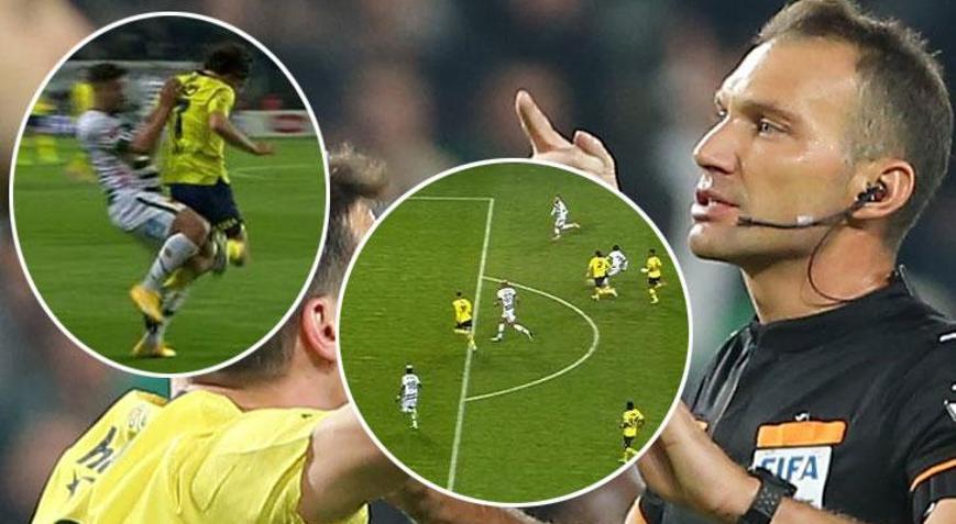 Konyaspor-Fenerbahçe maçında tartışma yaratan iki pozisyon Ahmet Oğuzun Ferdiye hareketi kırmızı kart mı İptal edilen gol