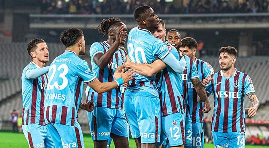 Trabzonspor 2. yarıda açıldı Türkiye Kupasında finalin adı belli oldu Trabzonspor 2. yarıda açıldı Türkiye Kupasında finalin adı belli oldu