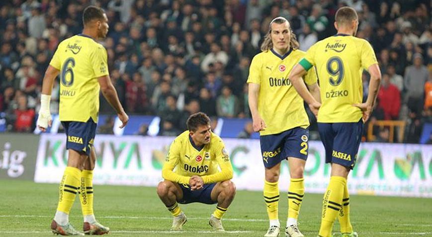 Fenerbahçede Galatasaray derbi öncesi çöküş dönemi Moraller dibe vurdu