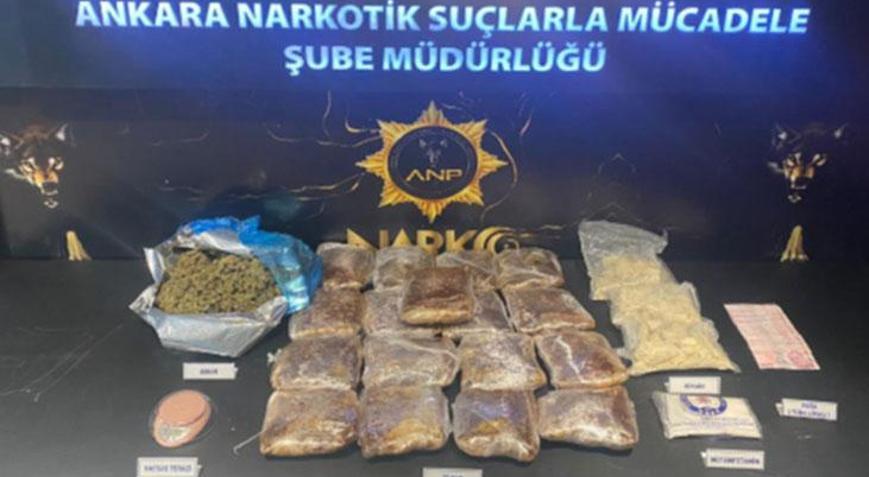 Ankarada uyuşturucu operasyonu