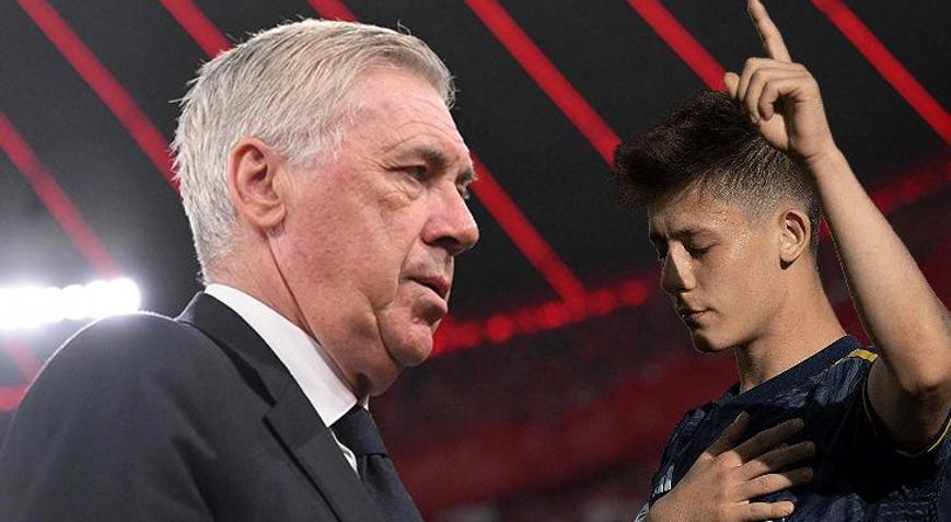 Real Madridde Ancelottiden Arda Güleri üzen karar