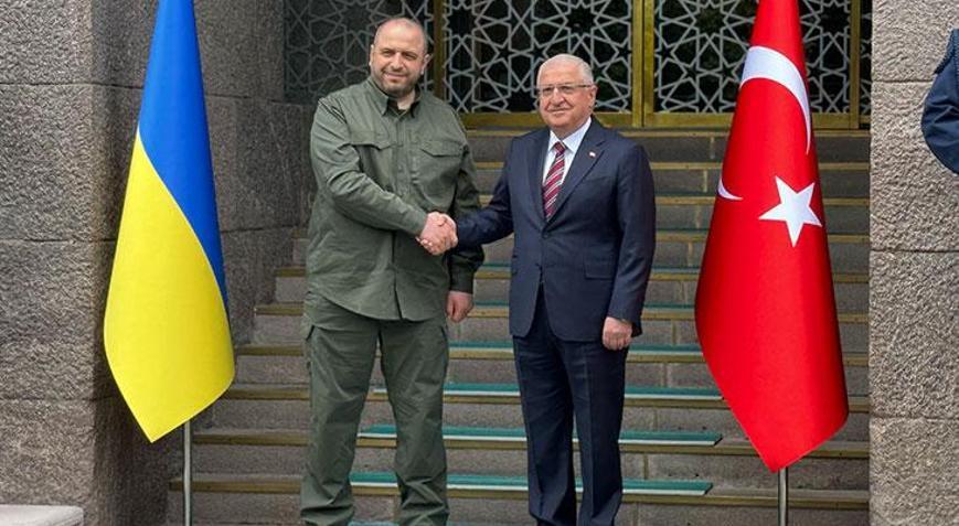Bakan Güler, Ukraynalı mevkidaşı ile görüştü Bakan Güler, Ukraynalı mevkidaşı ile görüştü