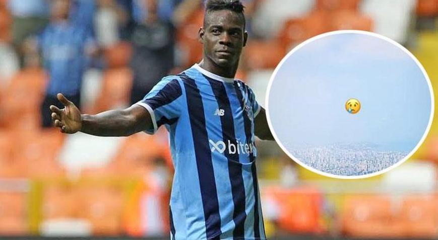 Mario Balotelli gözyaşlarıyla Adana Demirspora veda etti