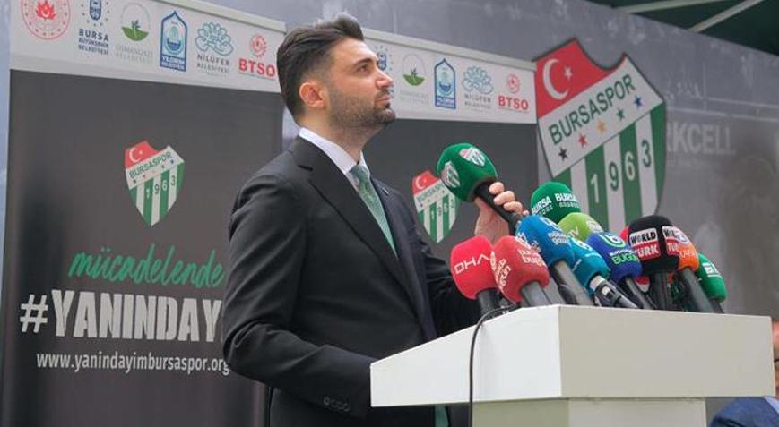 Bursasporda yeni başkan Enes Çelik