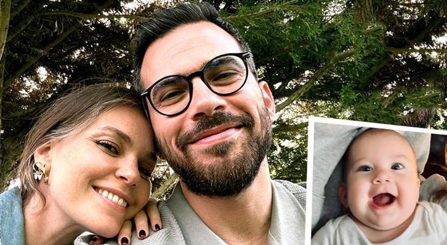 10 ay önce anne olmuştu Aslı Enverin boncuk gözlü kızı Elaydan yeni poz