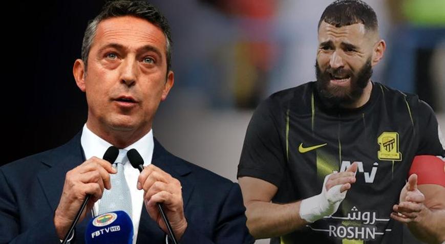 Fenerbahçede Ali Koçtan Karim Benzema hamlesi Transfer görüşmesi ortaya çıktı