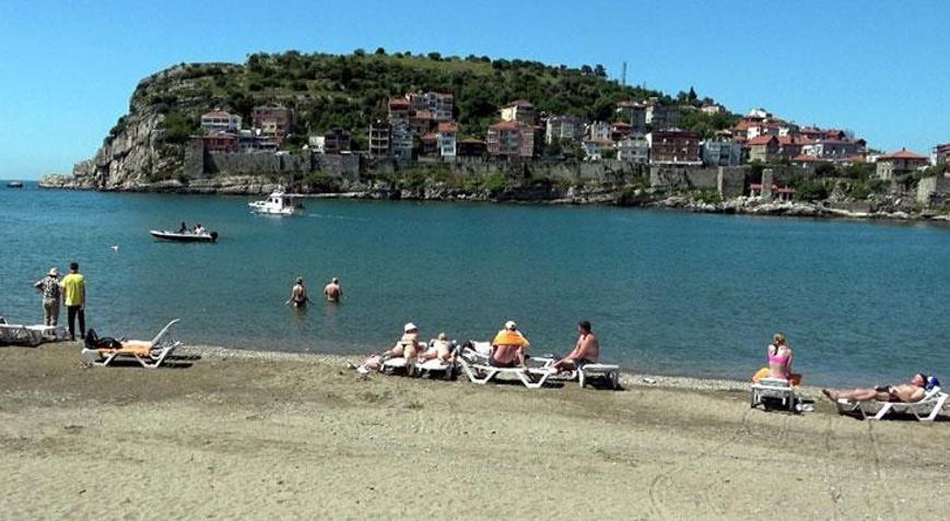 50 bine yakın kişi geldi: Rus turistler Amasra’ya doyamıyor