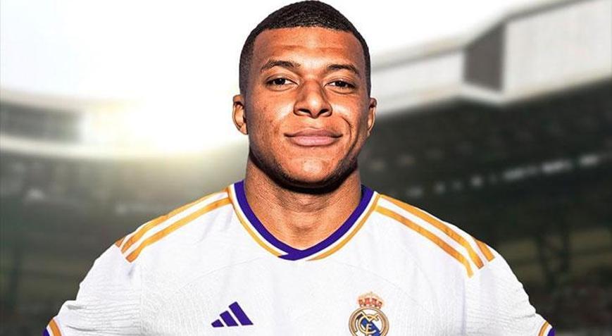 Yılın transfer bombası resmen açıklandı Kylian Mbappe Real Madridde
