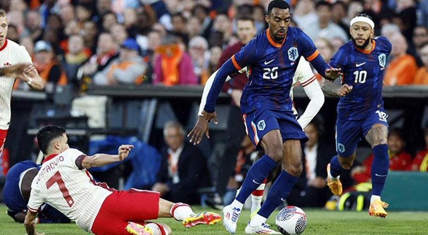 Hollanda, EURO 2024 öncesi 4 golle kazandı