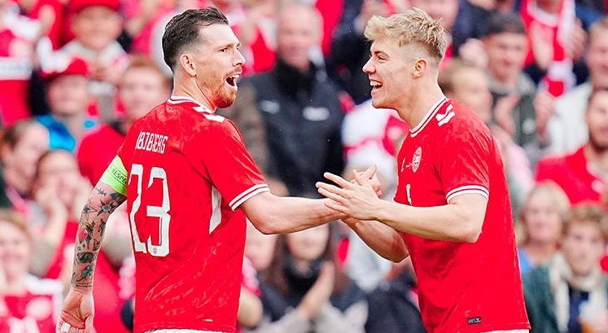 Danimarka, Norveç karşısında 3 golle galip